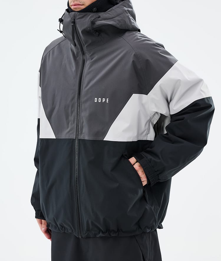 Dope Spartan Snowboardjacka Herr Sport Phantom/Light Grey/Black, Bild 7 av 8