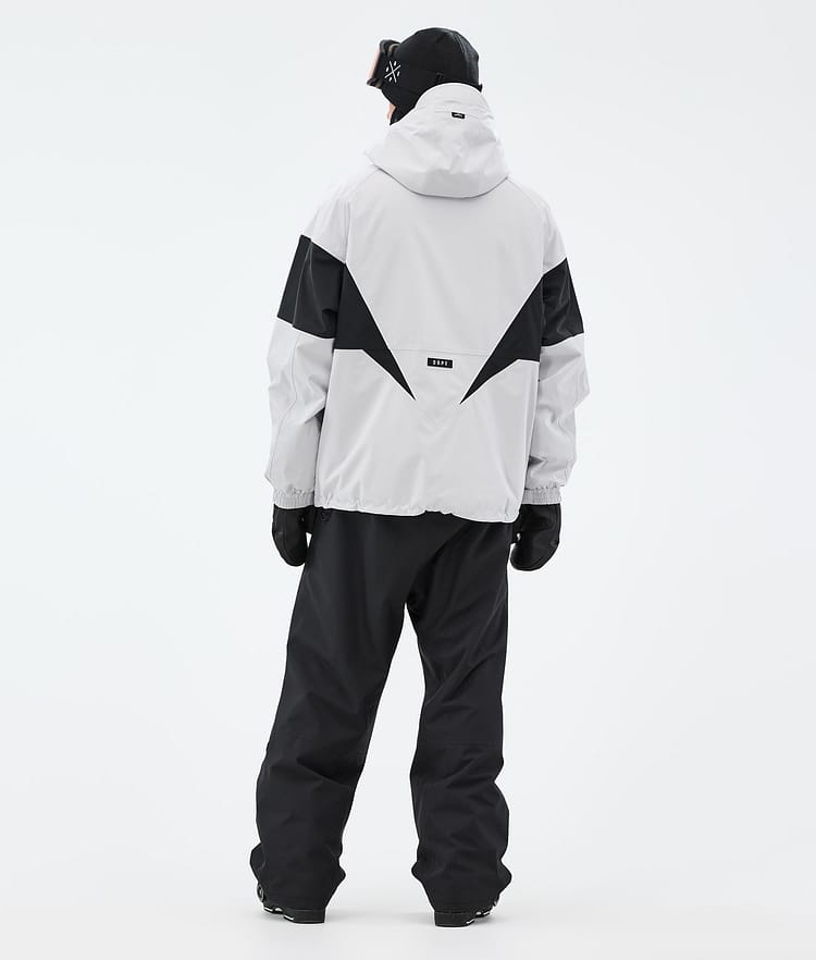 Dope Spartan Skidjacka Herr Spike Light Grey/Black, Bild 4 av 8