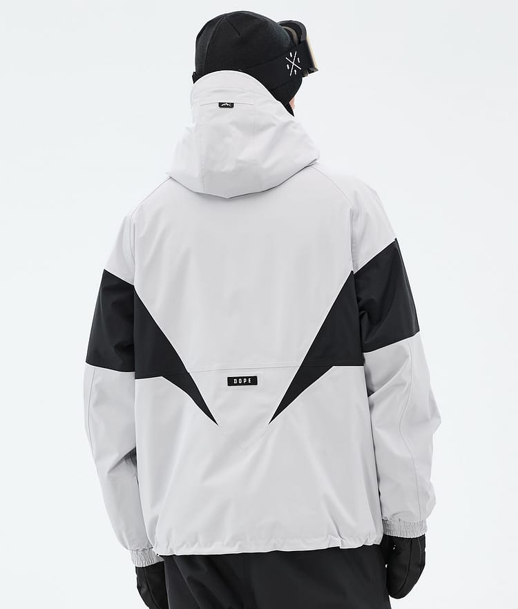 Dope Spartan Snowboardjacka Herr Spike Light Grey/Black, Bild 6 av 8