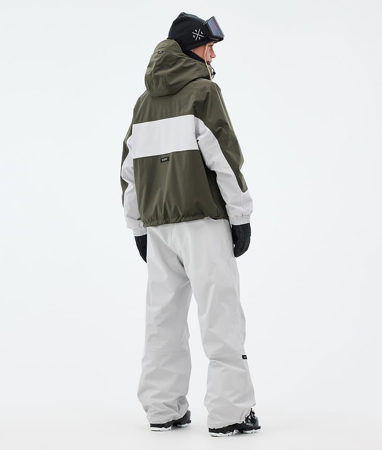 Dope Spartan W Skidjacka Dam Stripe Olive Green/Light Grey, Bild 5 av 9