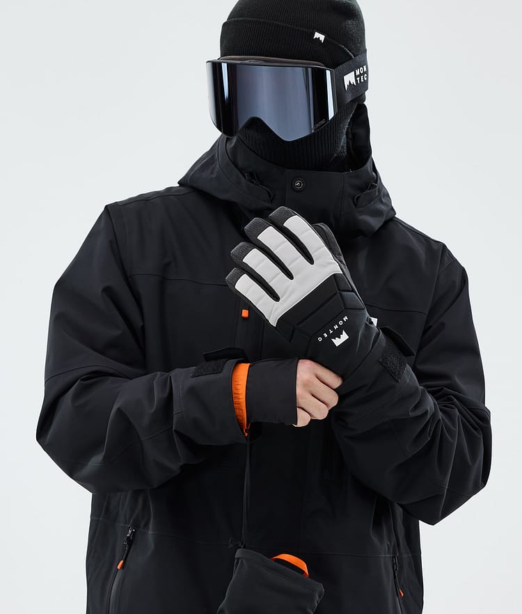 Montec Kilo Skidhandskar Light Grey, Bild 3 av 4