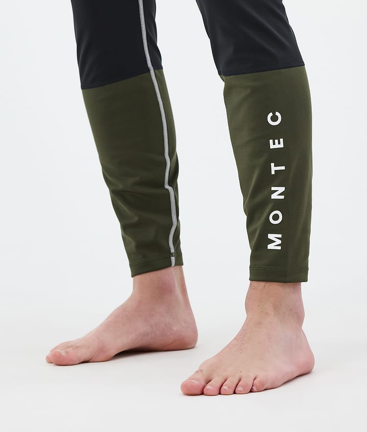 Montec Alpha Underställsbyxa Herr Light Grey/Black/Olive Green, Bild 7 av 7