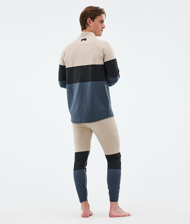 Montec Alpha Underställsbyxa Herr Sand/Black/Metal Blue, Bild 4 av 7