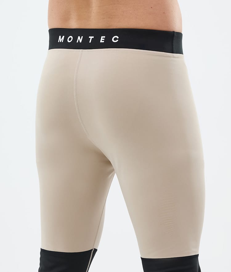 Montec Alpha Underställsbyxa Herr Sand/Black/Metal Blue, Bild 6 av 7