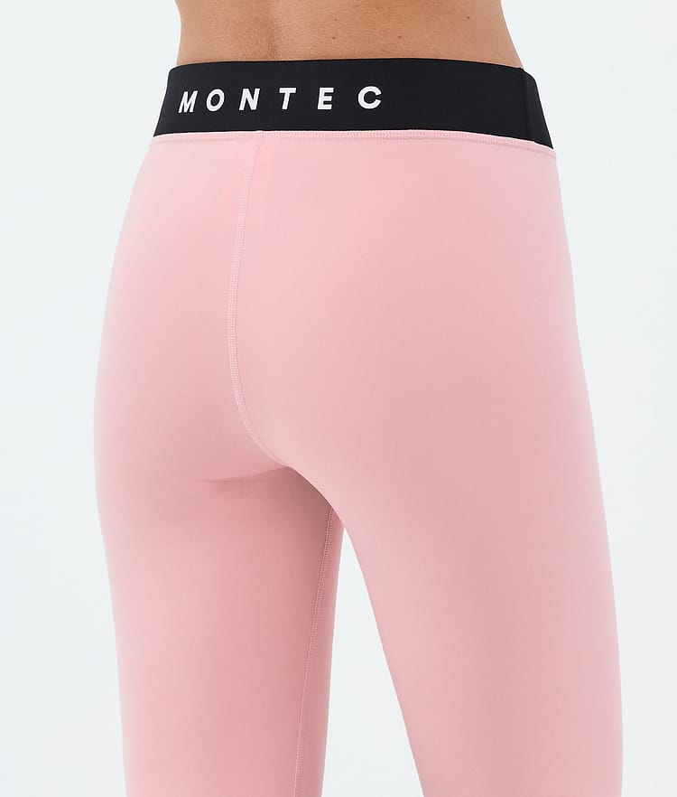 Montec Alpha W Underställsbyxa Dam Soft Pink/Black/Metal Blue, Bild 6 av 7