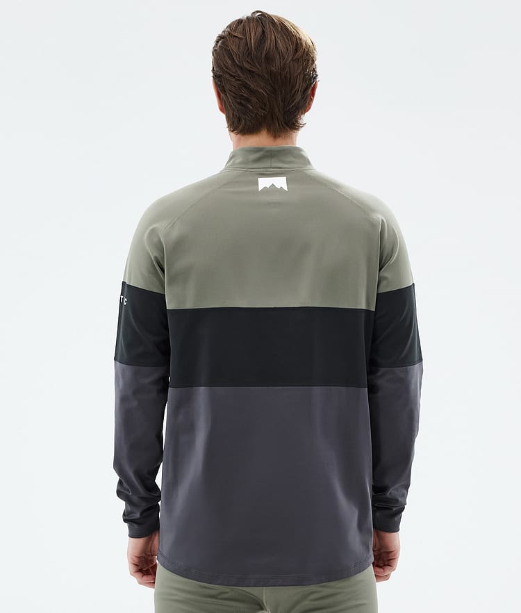 Montec Alpha Underställströja Herr Greenish/Black/Phantom, Bild 5 av 5
