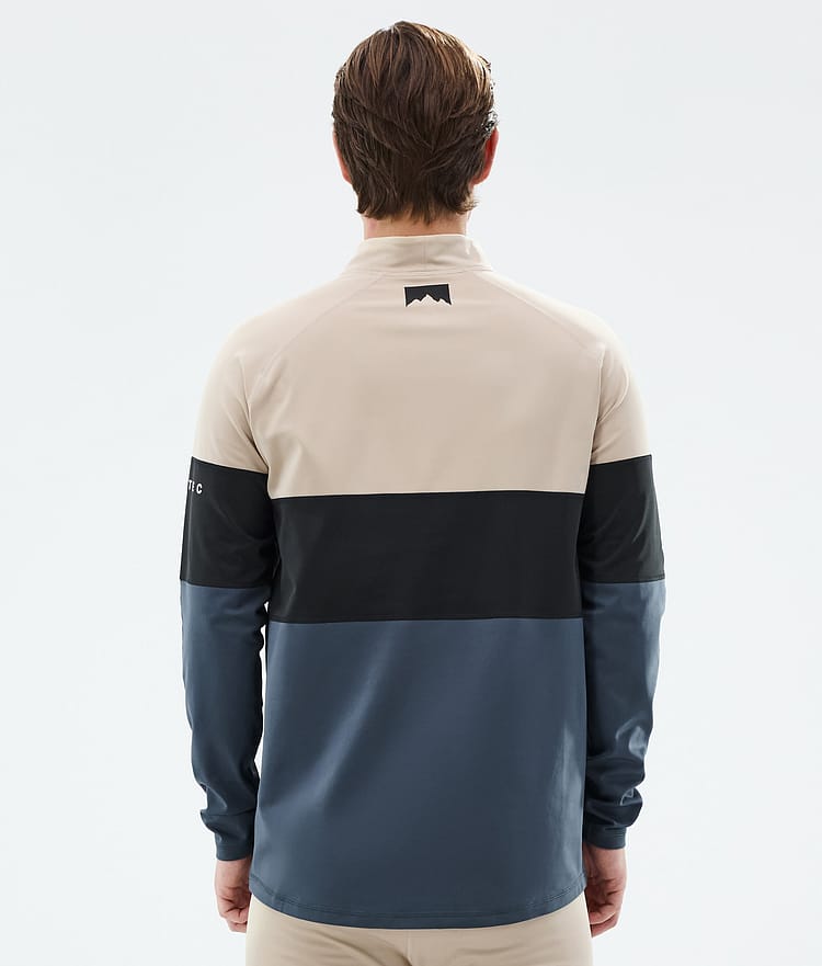 Montec Alpha Underställströja Herr Sand/Black/Metal Blue, Bild 5 av 5