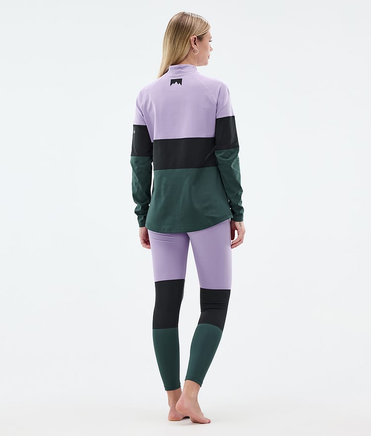 Montec Alpha W Underställströja Dam Faded Violet/Black/Dark Atlantic, Bild 4 av 5