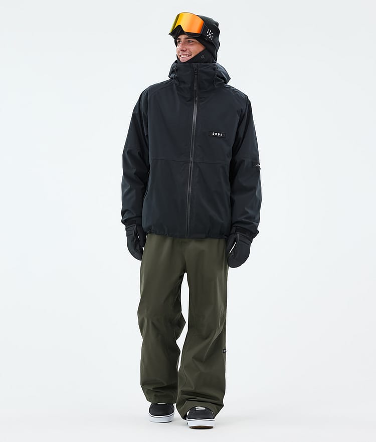 Dope Big Snowboardbyxa Herr Olive Green, Bild 2 av 5