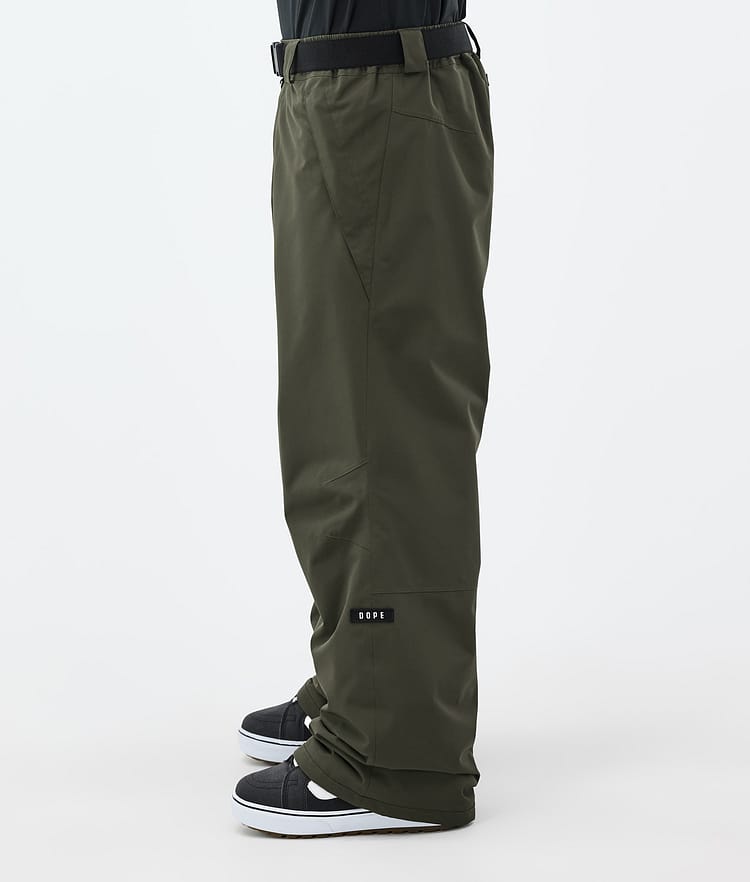Dope Big Snowboardbyxa Herr Olive Green, Bild 3 av 5