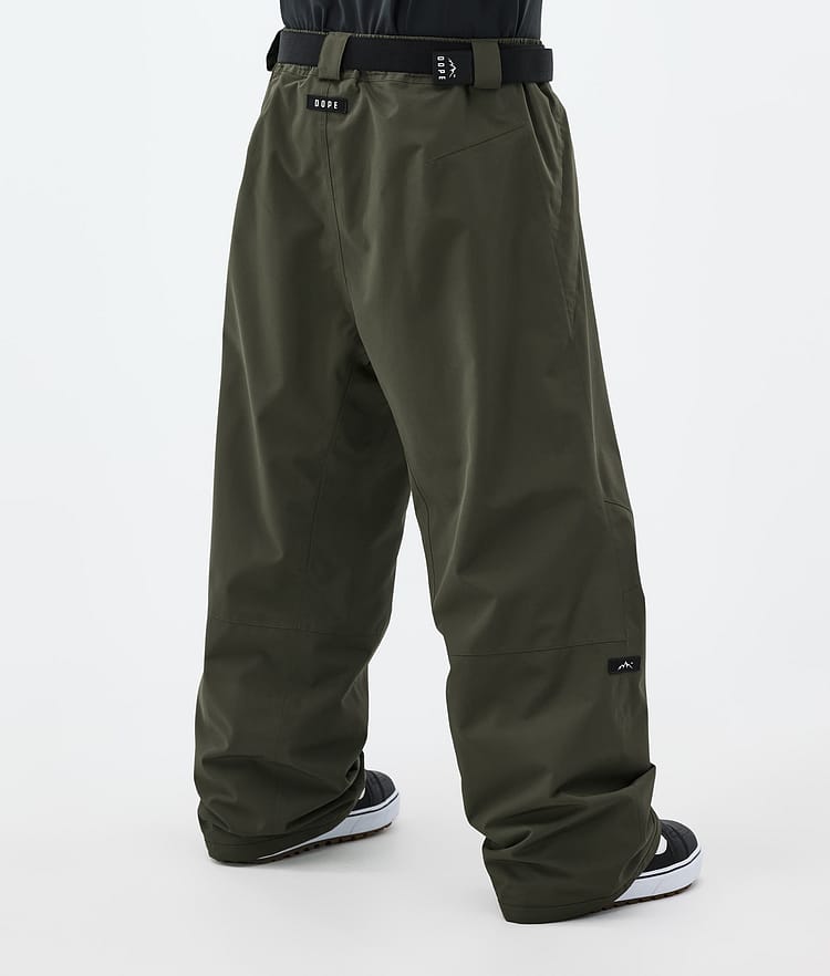Dope Big Snowboardbyxa Herr Olive Green, Bild 4 av 5