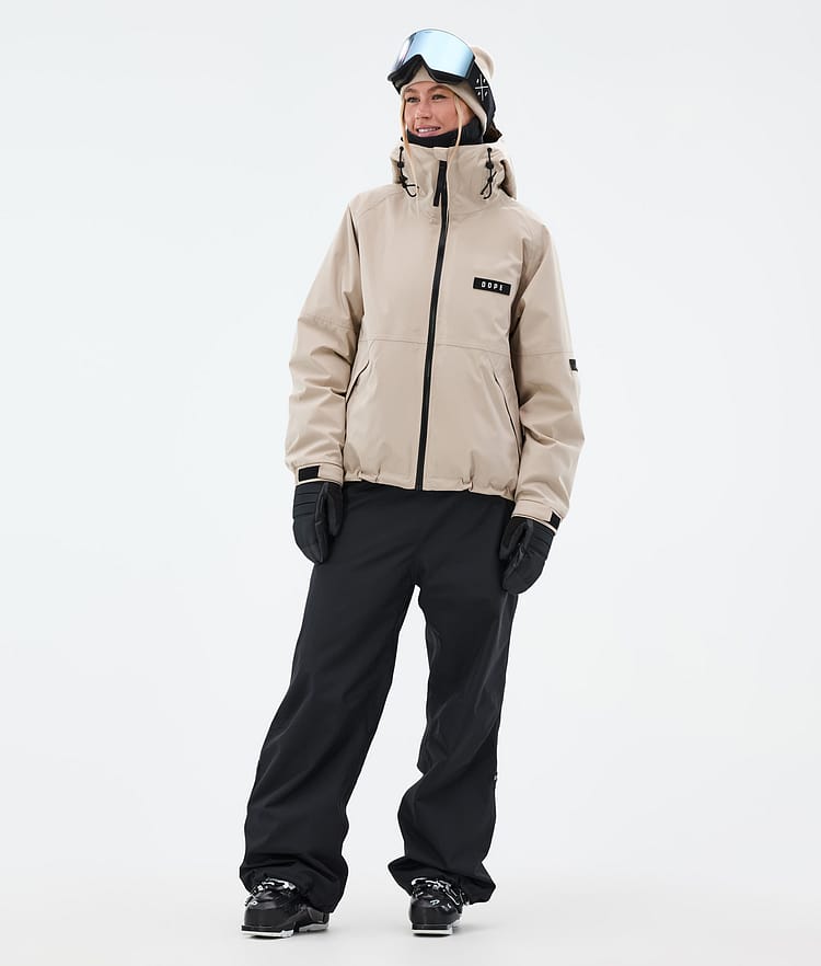 Dope Big W Skidbyxa Dam Black, Bild 2 av 5