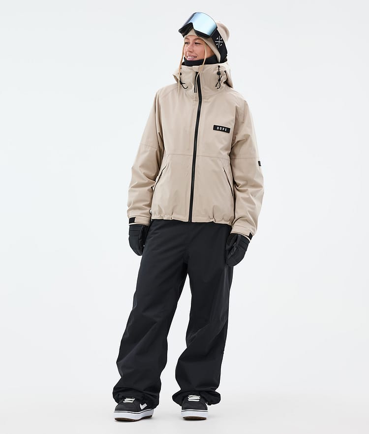 Dope Big W Snowboardbyxa Dam Black, Bild 2 av 5
