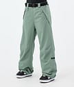 Dope Big W Snowboardbyxa Dam Faded Green