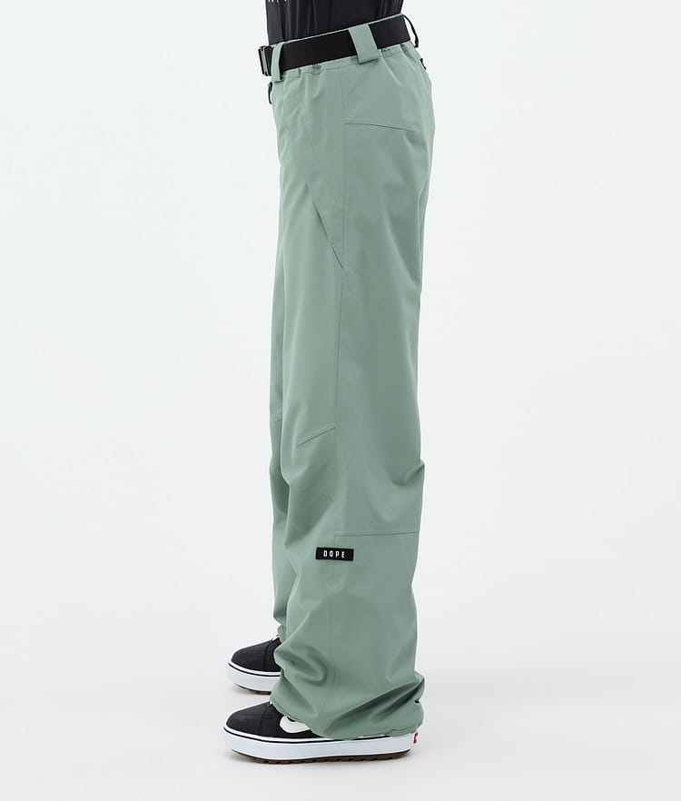 Dope Big W Snowboardbyxa Dam Faded Green, Bild 3 av 5