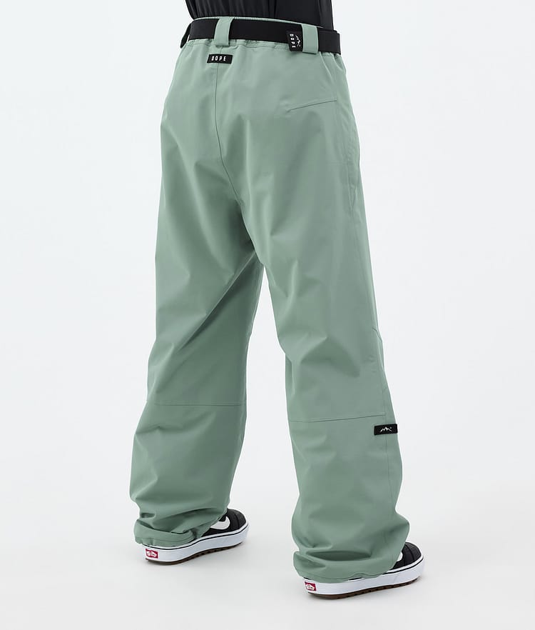 Dope Big W Snowboardbyxa Dam Faded Green, Bild 4 av 5