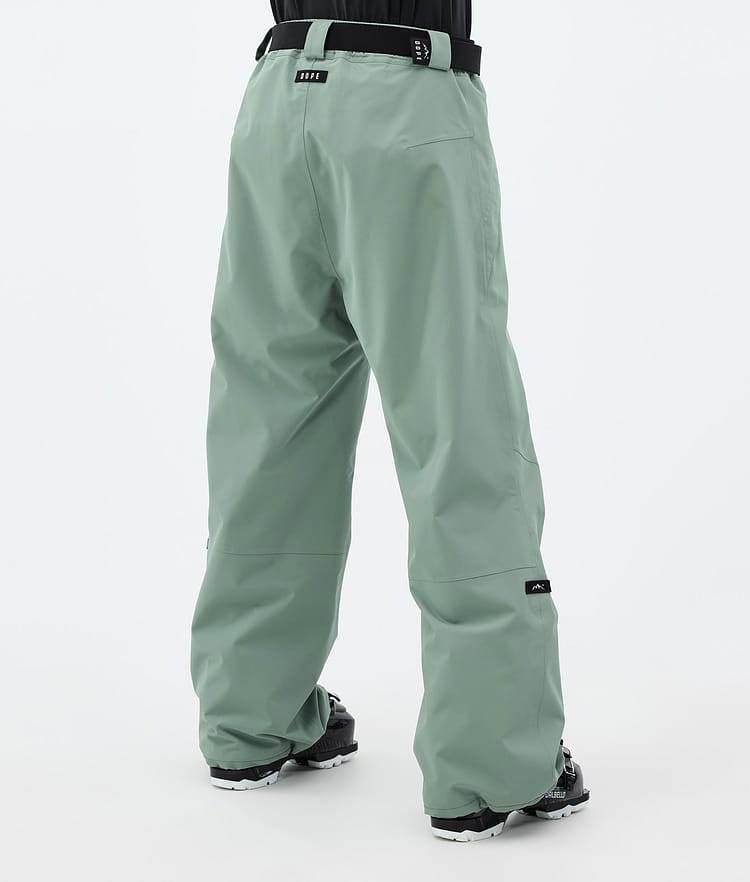 Dope Big W Skidbyxa Dam Faded Green, Bild 4 av 5