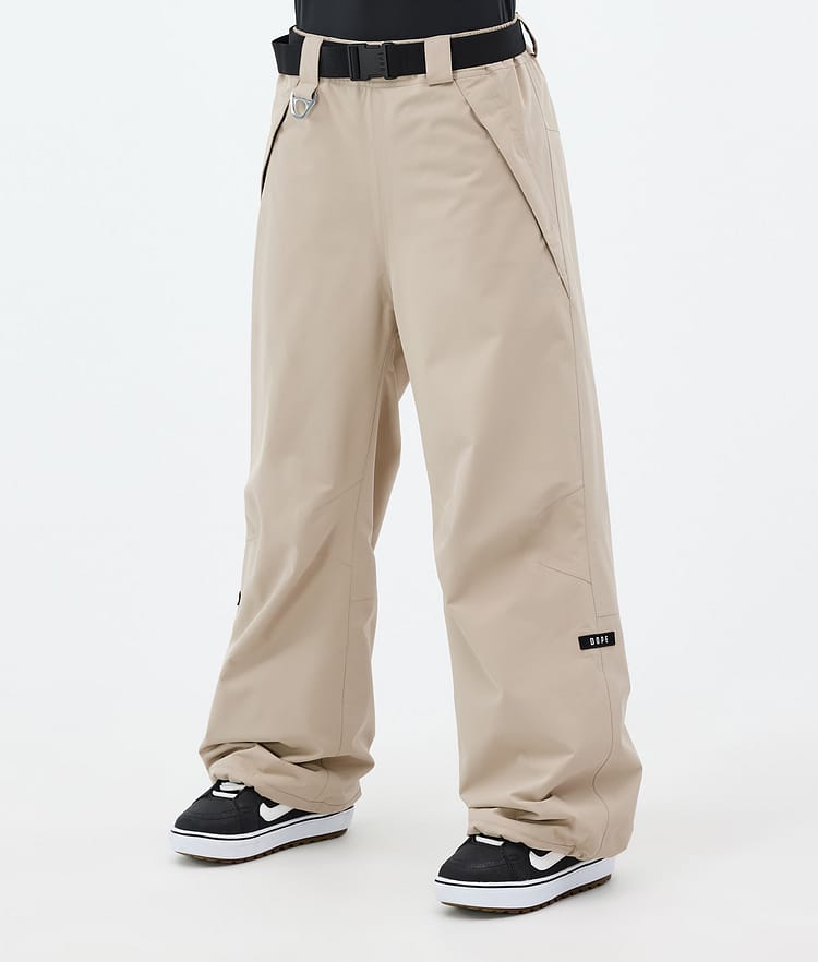 Dope Big W Snowboardbyxa Dam Sand, Bild 1 av 5