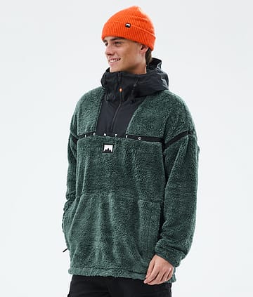Montec Uniform Fleecehood Man Dark Atlantic/Black