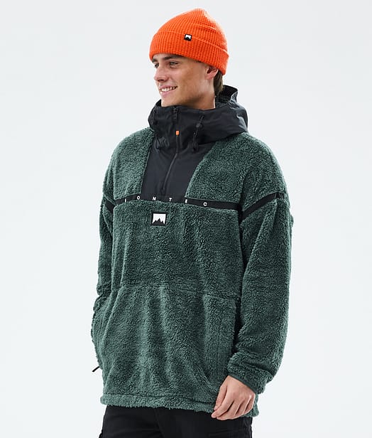 Montec Uniform Fleecehood Herr Dark Atlantic/Black