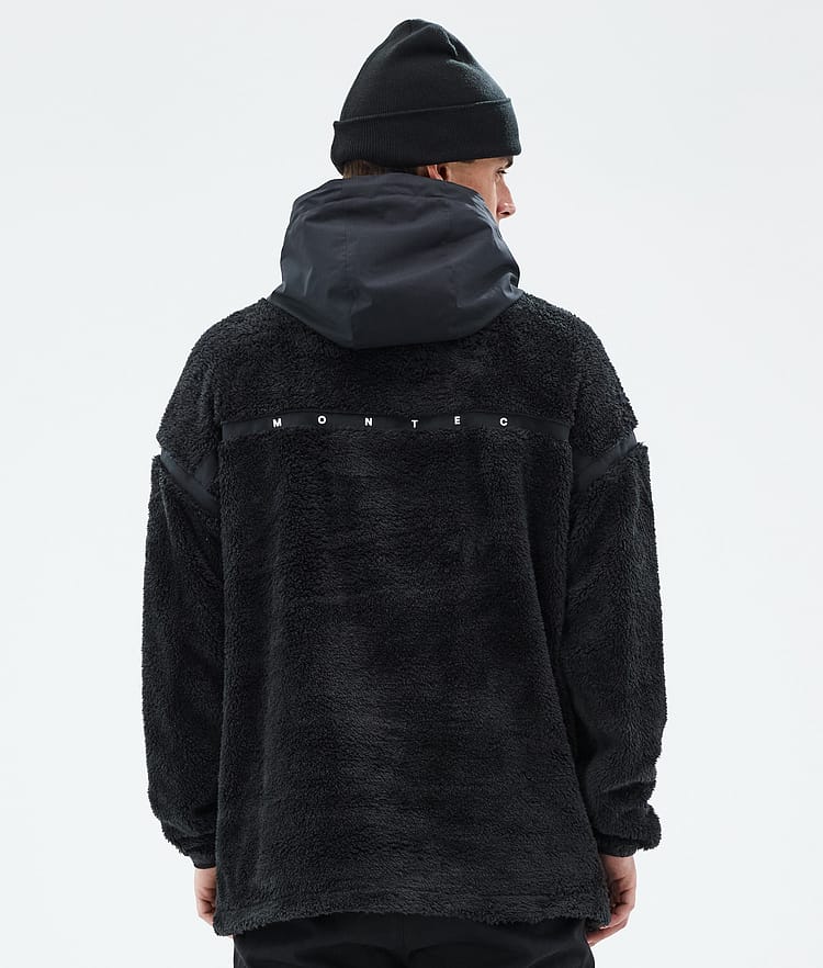 Montec Uniform Fleecehood Herr Black, Bild 5 av 6