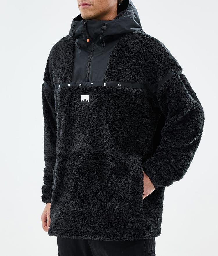 Montec Uniform Fleecehood Herr Black, Bild 6 av 6