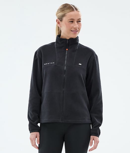 Montec Bravo W Fleecetröja Dam Black
