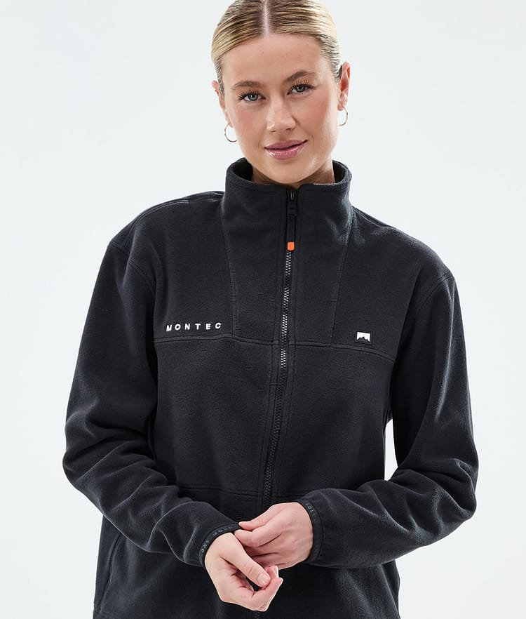 Montec Bravo W Fleecetröja Dam Black, Bild 2 av 5