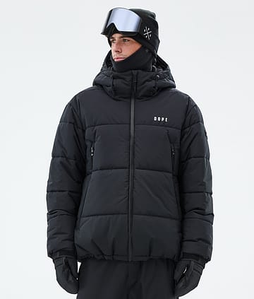 Dope Puffer Full Zip Snowboardjacka Black
