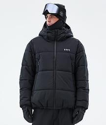 Dope Puffer Full Zip Skidjacka Herr Black