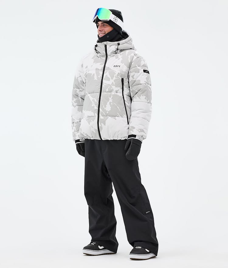 Dope Puffer Snowboardjacka Herr Grey Camo, Bild 3 av 9