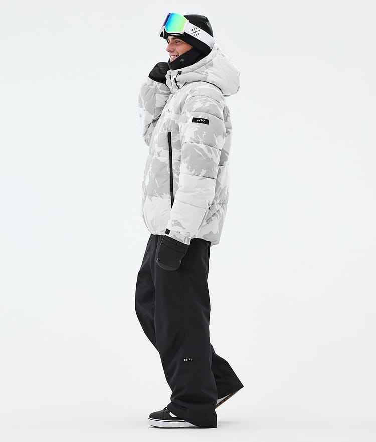 Dope Puffer Snowboardjacka Herr Grey Camo, Bild 4 av 9