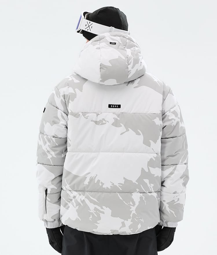 Dope Puffer Snowboardjacka Herr Grey Camo, Bild 7 av 9