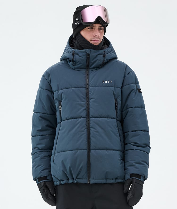 Dope Puffer Snowboardjacka Herr Metal Blue, Bild 1 av 9