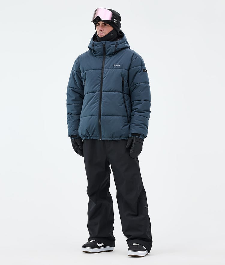 Dope Puffer Snowboardjacka Herr Metal Blue, Bild 3 av 9