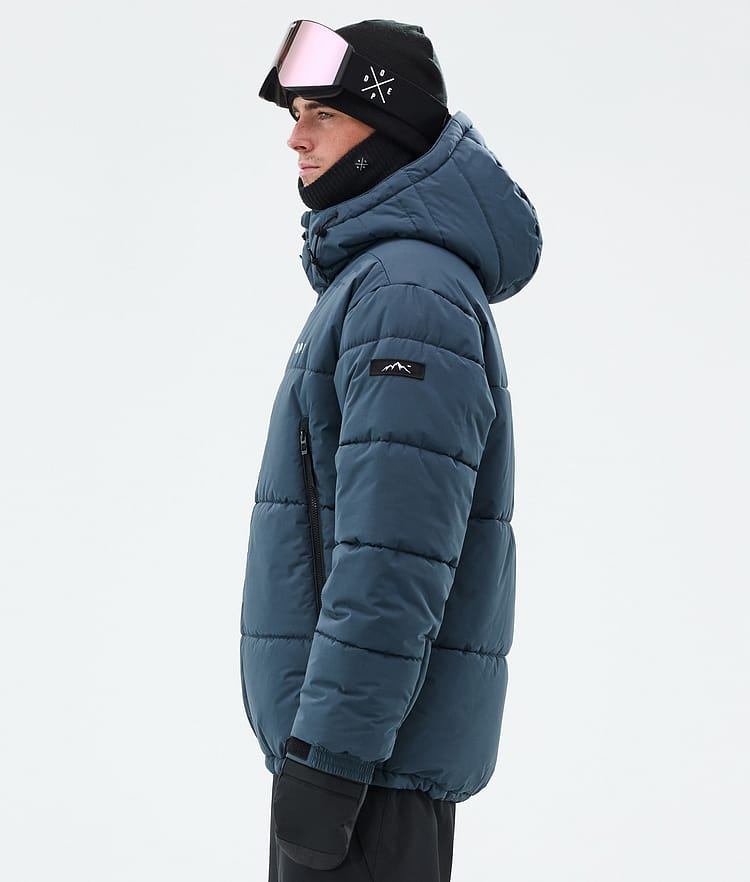 Dope Puffer Snowboardjacka Herr Metal Blue, Bild 6 av 9