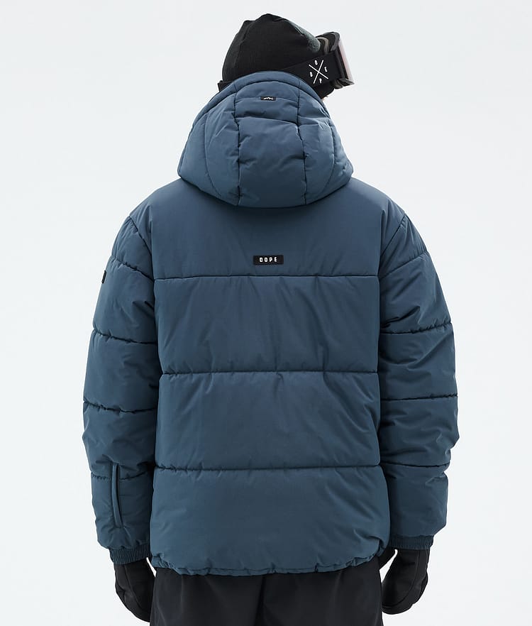Dope Puffer Snowboardjacka Herr Metal Blue, Bild 7 av 9