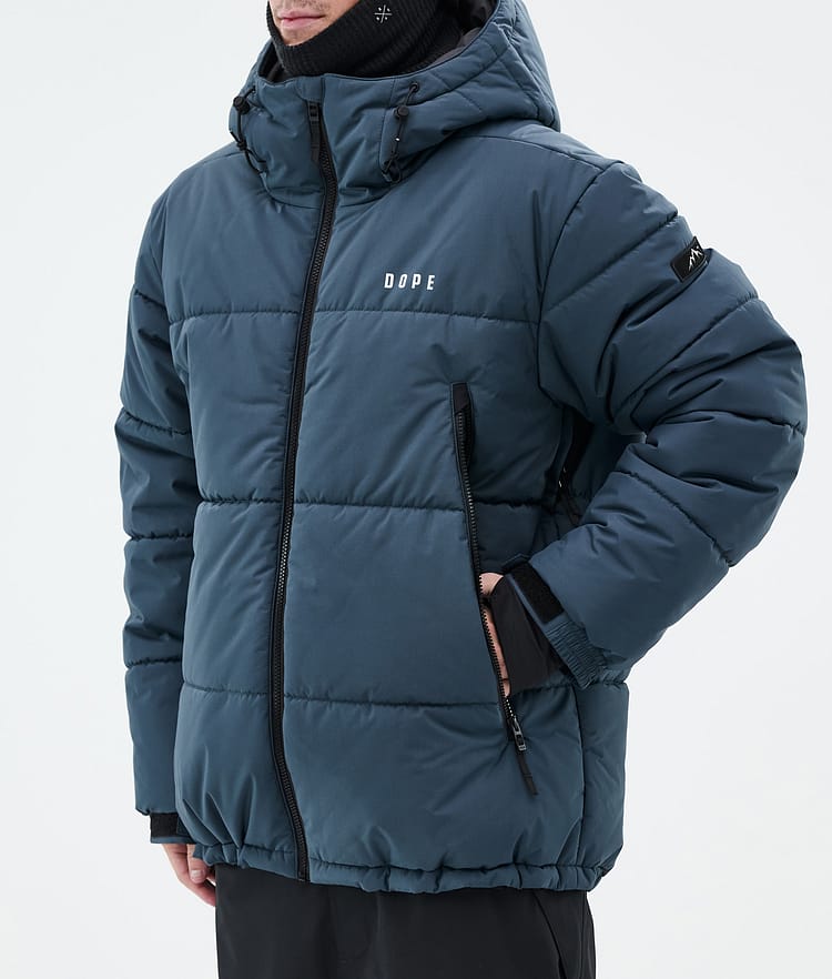 Dope Puffer Snowboardjacka Herr Metal Blue, Bild 8 av 9