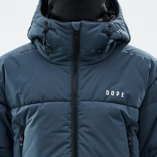 Främre dragkedja med dubbla flikar Huvudproduktbild,