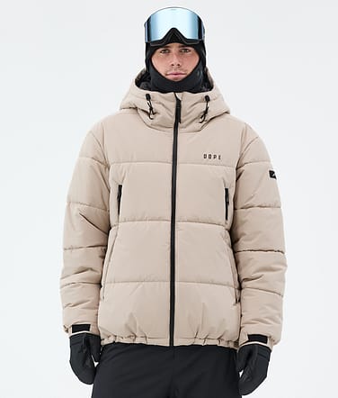 Dope Puffer Snowboardjacka Man Sand