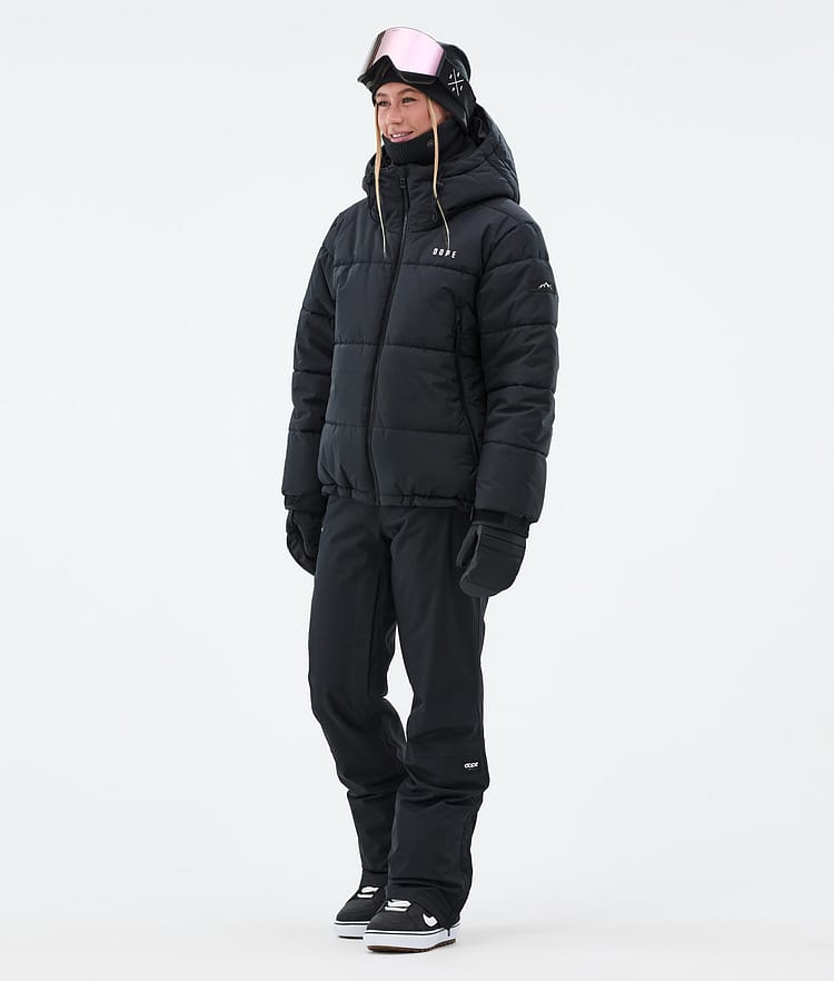 Dope Puffer W Snowboardjacka Dam Black, Bild 3 av 9