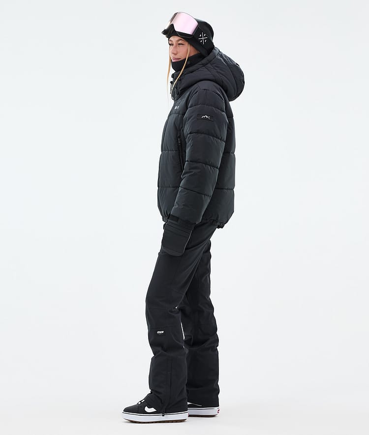Dope Puffer W Snowboardjacka Dam Black, Bild 4 av 9