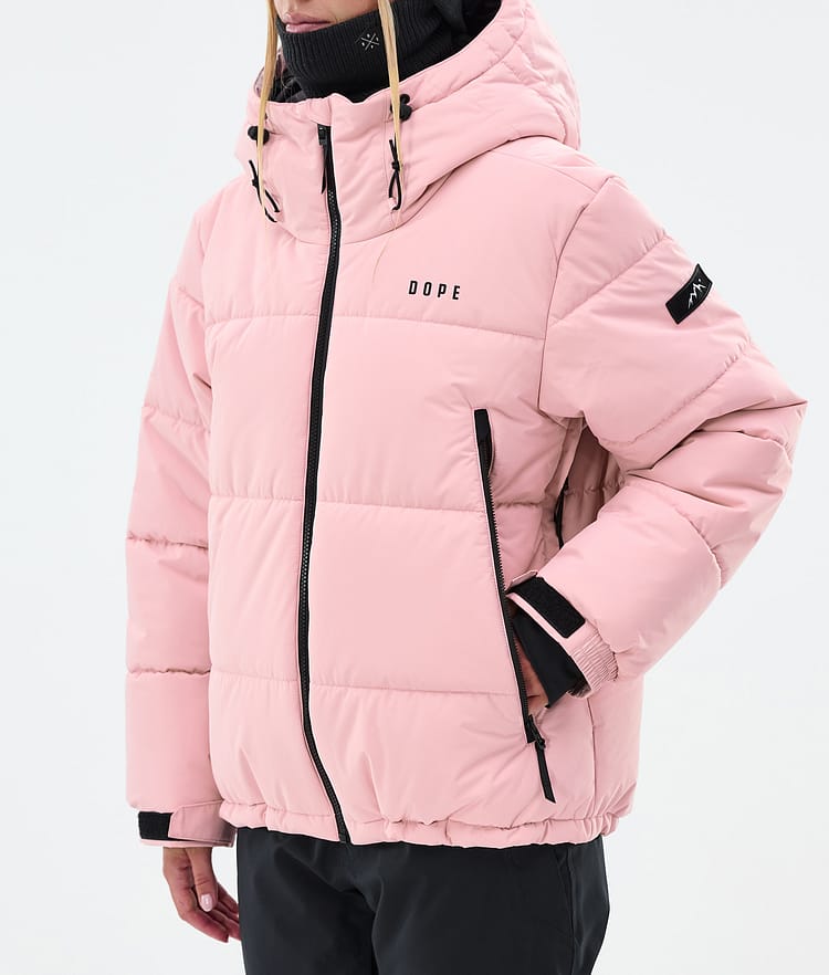 Dope Puffer W Snowboardjacka Dam Soft Pink, Bild 8 av 9