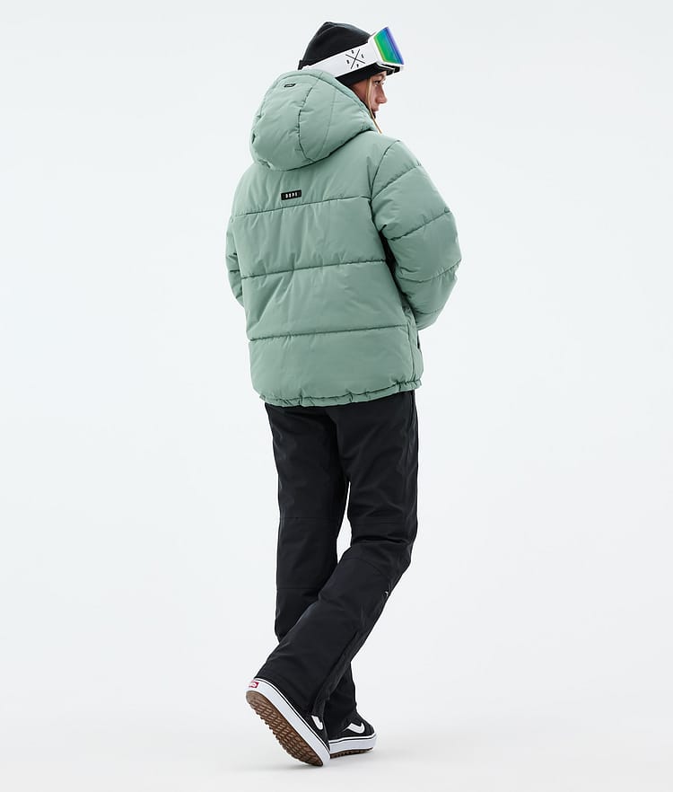 Dope Puffer W Snowboardjacka Dam Faded Green, Bild 5 av 9