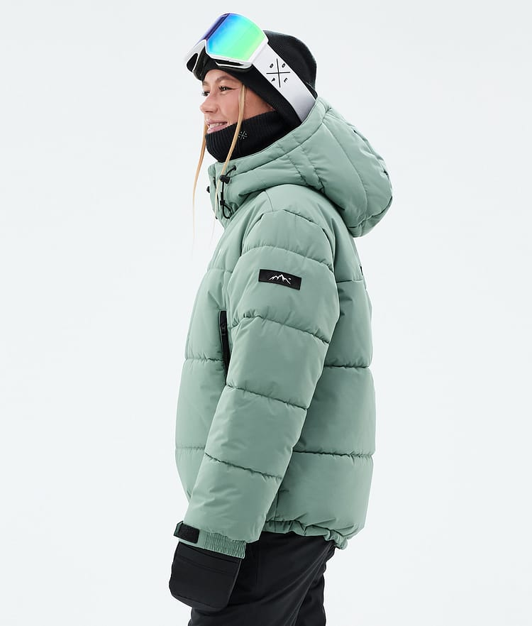 Dope Puffer W Snowboardjacka Dam Faded Green, Bild 6 av 9