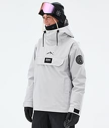 Dope Blizzard W Snowboardjacka Dam Light Grey