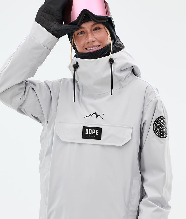 Dope Blizzard W Skidjacka Dam Light Grey, Bild 2 av 9