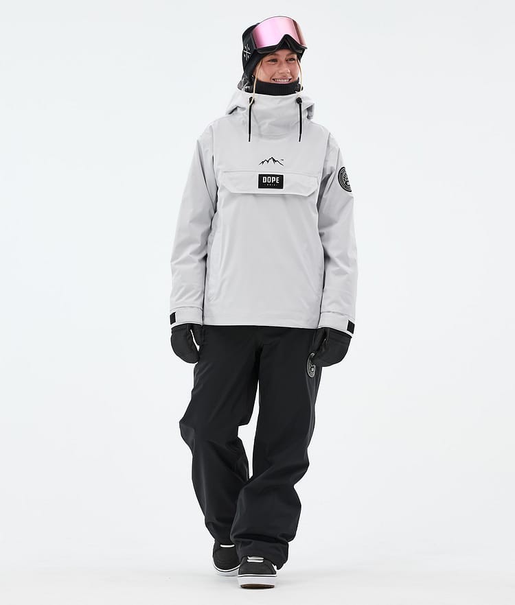 Dope Blizzard W Snowboardjacka Dam Light Grey, Bild 3 av 9