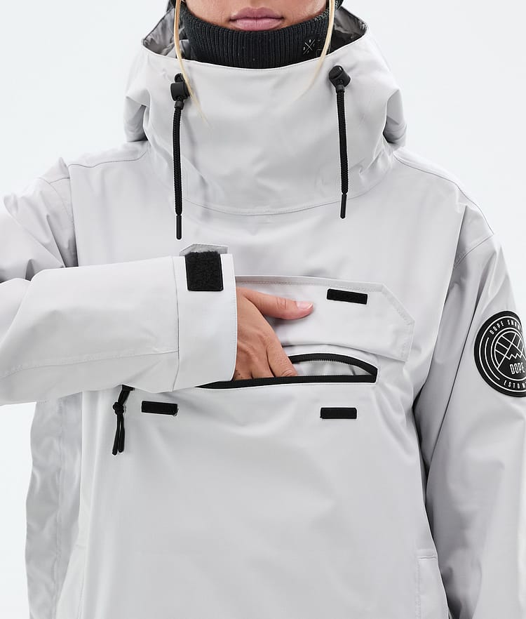Dope Blizzard W Skidjacka Dam Light Grey, Bild 9 av 9