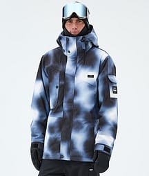 Dope Adept Snowboardjacka Herr Dark Blue Tiedye